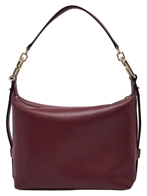 TONIE Sac bandouli&egrave;re en cuir avec bandouli&egrave;re pomme rouge - Sacs pour Femme