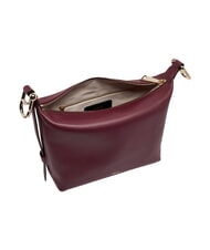 FURLA TONIE Sac bandouli&egrave;re en cuir avec bandouli&egrave;re pomme rouge - Sacs pour Femme - 5