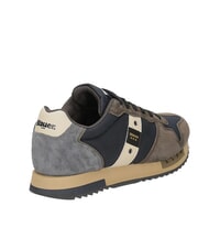 BLAUER QUEENS  Baskets pour hommes marine/marron - Chaussures Homme - 3