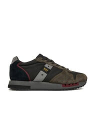 BLAUER QUEENS  Baskets pour hommes noir/militaire - Chaussures Homme - 2