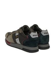 BLAUER QUEENS  Baskets pour hommes noir/militaire - Chaussures Homme - 3