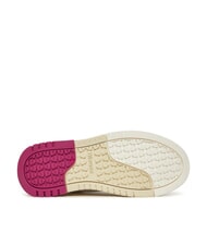 BLAUER ADEL Baskets blanc/fuchsia - Chaussures Femme - 5