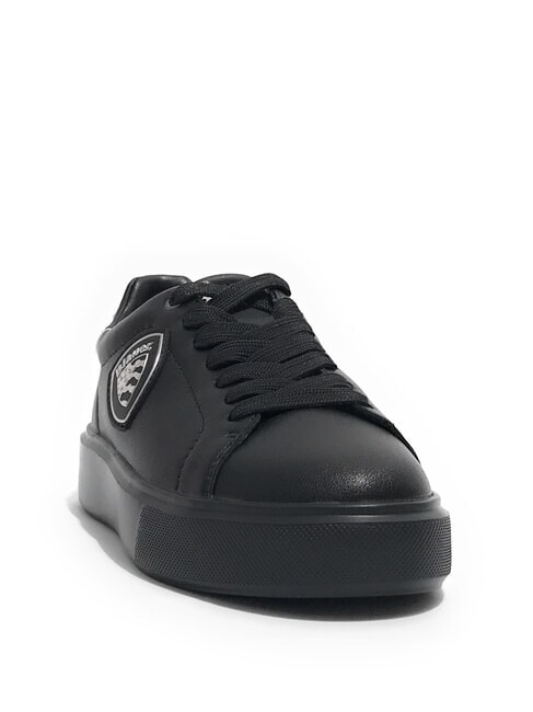 VENUS Baskets en cuir NOIR - Chaussures Femme