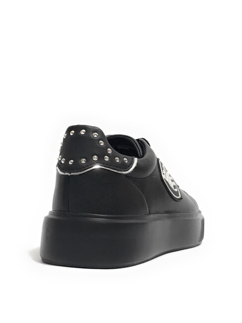 VENUS Baskets en cuir NOIR - Chaussures Femme