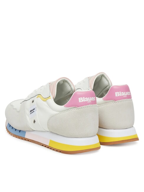 MELROSE Baskets pour femmes fantaisie/blanc - Chaussures Femme