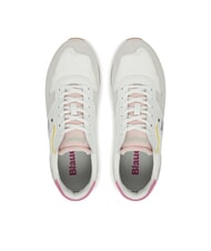 BLAUER MELROSE Baskets pour femmes fantaisie/blanc - Chaussures Femme - 4