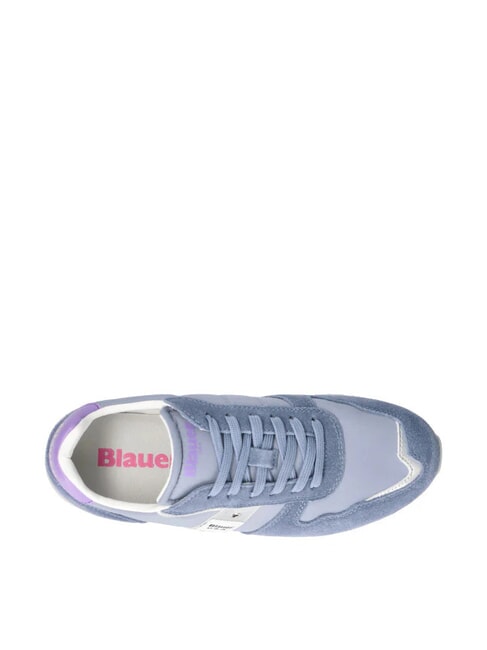 MELROSE Baskets jeans/lilas - Chaussures Femme