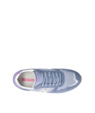 BLAUER MELROSE Baskets jeans/lilas - Chaussures Femme - 4