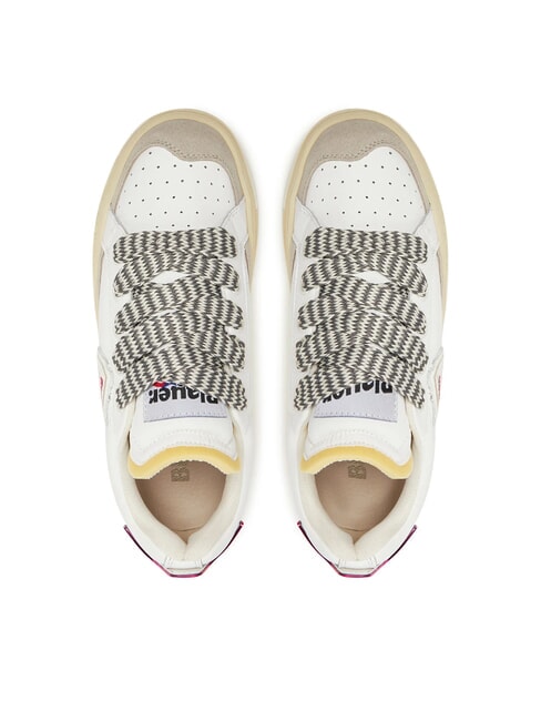 ADEL Baskets blanc/fuchsia - Chaussures Femme