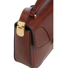 THE BRIDGE MIA Sac bandouli&egrave;re en cuir MARRON - Sacs pour Femme - 4