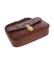 THE BRIDGE MIA Sac bandouli&egrave;re en cuir MARRON - Sacs pour Femme - 5