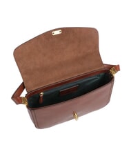 THE BRIDGE MIA Sac bandouli&egrave;re en cuir MARRON - Sacs pour Femme - 6