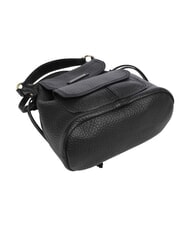 THE BRIDGE MARTINA Sac &agrave; dos en cuir martel&eacute; black Gold - Sacs pour Femme - 4