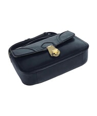THE BRIDGE MIA Sac bandouli&egrave;re en cuir black Gold - Sacs pour Femme - 4