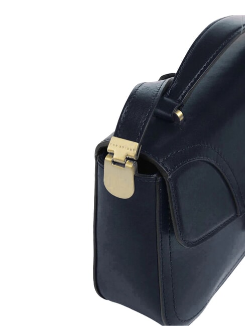 MIA Sac bandouli&egrave;re en cuir black Gold - Sacs pour Femme