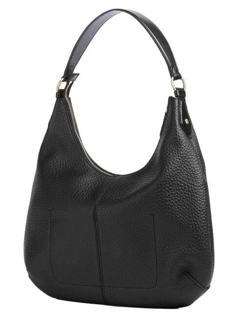 MARTINA Sac bandouli&egrave;re en cuir black Gold - Sacs pour Femme