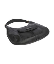 THE BRIDGE MARTINA Sac bandouli&egrave;re en cuir black Gold - Sacs pour Femme - 4