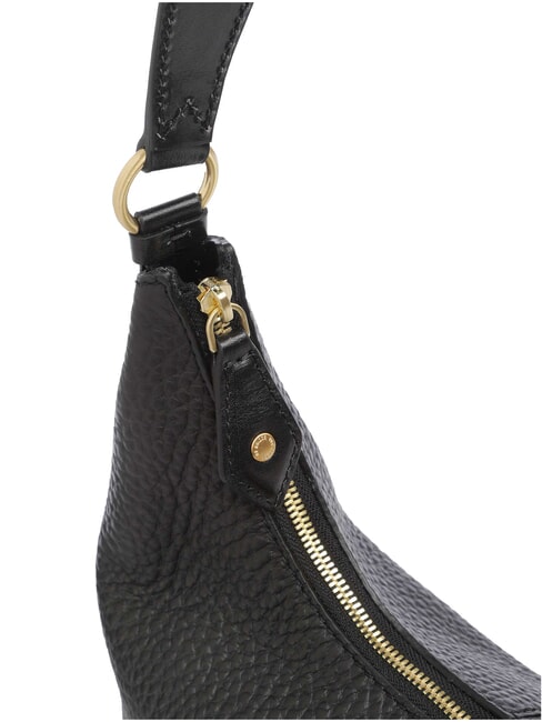 MARTINA Sac bandouli&egrave;re en cuir black Gold - Sacs pour Femme