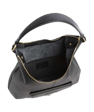THE BRIDGE MARTINA Sac bandouli&egrave;re en cuir black Gold - Sacs pour Femme - 6
