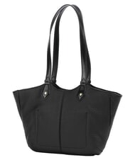THE BRIDGE MARTINA Sac bandouli&egrave;re en cuir black Gold - Sacs pour Femme - 3