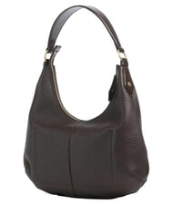 THE BRIDGE MARTINA Sac bandouli&egrave;re en cuir moka &agrave; l'or - Sacs pour Femme - 3