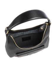 THE BRIDGE MARTINA Sac bandouli&egrave;re en cuir black Gold - Sacs pour Femme - 5