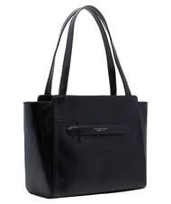 THE BRIDGE LUCREZIA sac cabas bandouli&egrave;re en cuir black Gold - Sacs pour Femme - 3