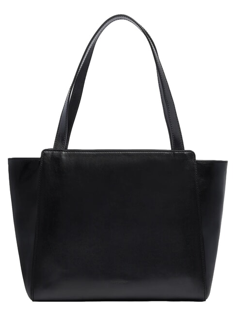 LUCREZIA sac cabas bandouli&egrave;re en cuir black Gold - Sacs pour Femme