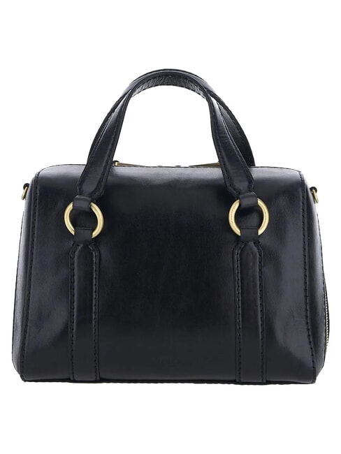 LAURA Sacoche en cuir avec bandouli&egrave;re black Gold - Sacs pour Femme