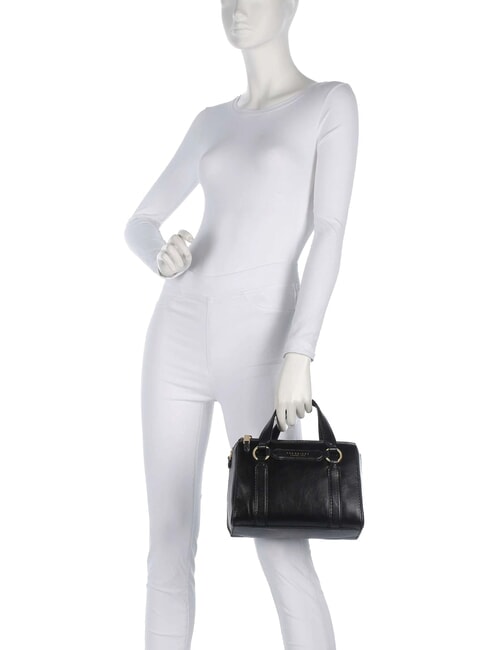 LAURA Sacoche en cuir avec bandouli&egrave;re black Gold - Sacs pour Femme