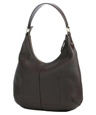 THE BRIDGE MARTINA Sac bandouli&egrave;re en cuir moka &agrave; l'or - Sacs pour Femme - 3