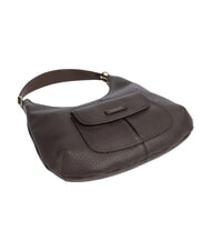 THE BRIDGE MARTINA Sac bandouli&egrave;re en cuir moka &agrave; l'or - Sacs pour Femme - 4