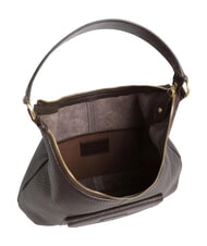THE BRIDGE MARTINA Sac bandouli&egrave;re en cuir moka &agrave; l'or - Sacs pour Femme - 6