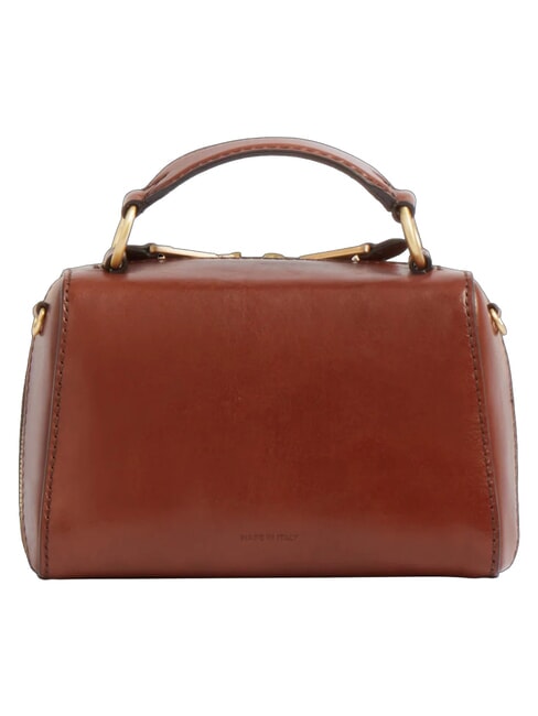 LAURA Mini sac &agrave; main avec bandouli&egrave;re MARRON - Sacs pour Femme
