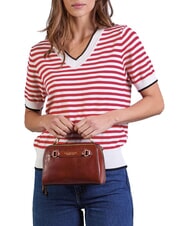 THE BRIDGE LAURA Mini sac &agrave; main avec bandouli&egrave;re MARRON - Sacs pour Femme - 7