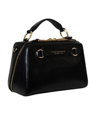 THE BRIDGE LAURA Mini sac &agrave; main avec bandouli&egrave;re black Gold - Sacs pour Femme - 2