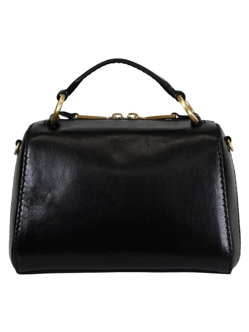 LAURA Mini sac &agrave; main avec bandouli&egrave;re black Gold - Sacs pour Femme