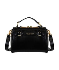 THE BRIDGE LAURA Mini sac &agrave; main avec bandouli&egrave;re black Gold - Sacs pour Femme - 4