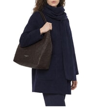 GIANNI CHIARINI DUA Sac bandouli&egrave;re en cuir exprim&eacute; - Sacs pour Femme - 2