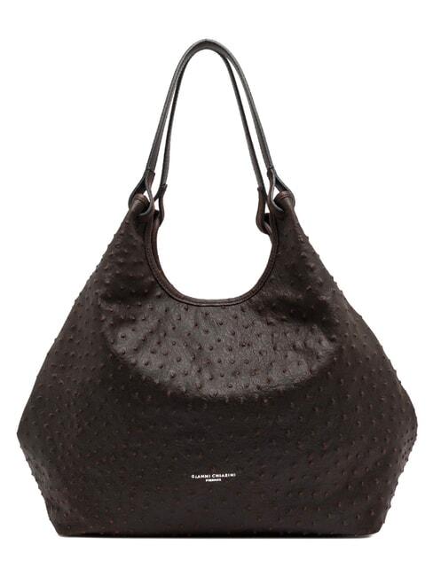 DUA Sac bandouli&egrave;re en cuir exprim&eacute; - Sacs pour Femme
