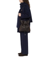 GIANNI CHIARINI SIENNA sac seau bandouli&egrave;re en cuir exprim&eacute; - Sacs pour Femme - 2