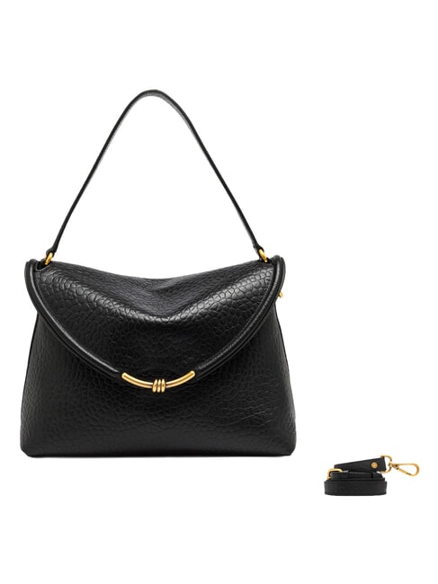 BEA Sac bandouli&egrave;re en cuir Noir - Sacs pour Femme