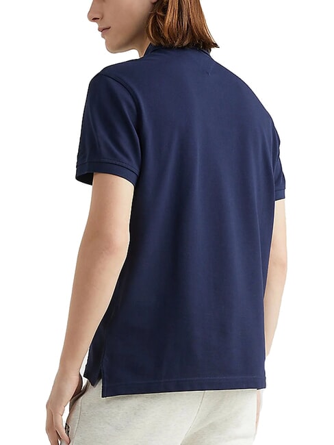 TH polo &agrave; manches courtes coupe classique marine carbone - chemise polo