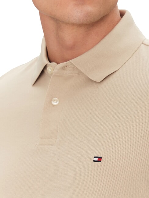 TH polo &agrave; manches courtes coupe classique santal - chemise polo
