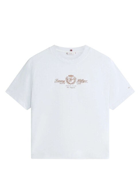 TJ T-shirt en coton souvenir bleu - T-shirt