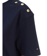 TOMMY HILFIGER TJ Signature T-shirt en coton marine nuit - T-shirt - 3