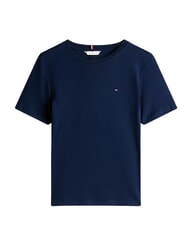 TOMMY HILFIGER TH T-shirt en coton marine nuit - T-shirt - 3