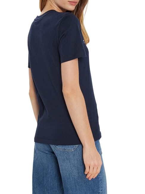 TH 1985 T-shirt en coton marine nuit - T-shirt