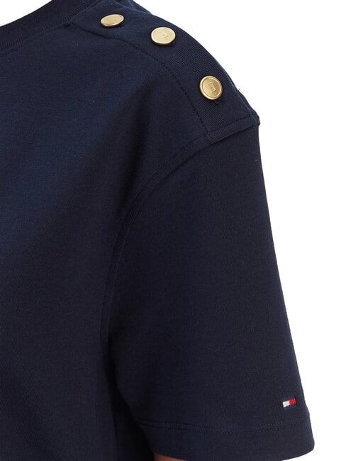 TJ Signature T-shirt en coton marine nuit - T-shirt