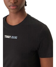 TOMMY HILFIGER TJ T-shirt &agrave; manches courtes noir - T-shirt - 3